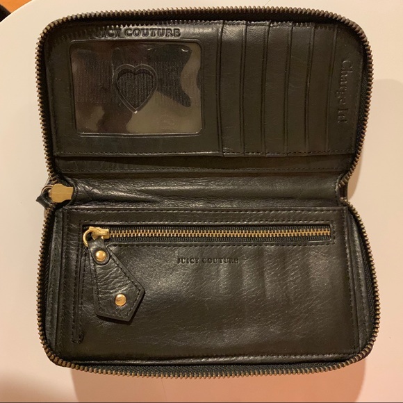 Juicy Couture Black Wallet - Picture 2 of 4